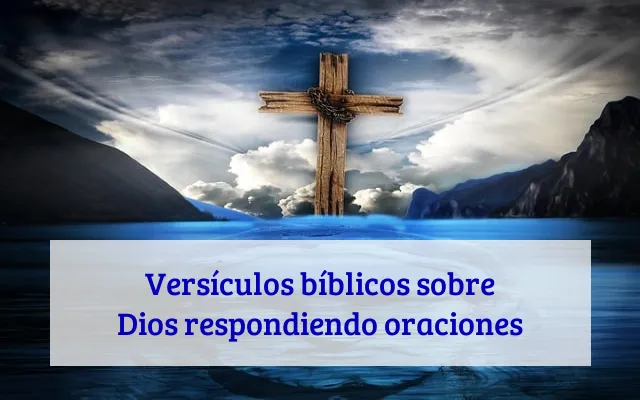 Versículos bíblicos sobre Dios respondiendo oraciones