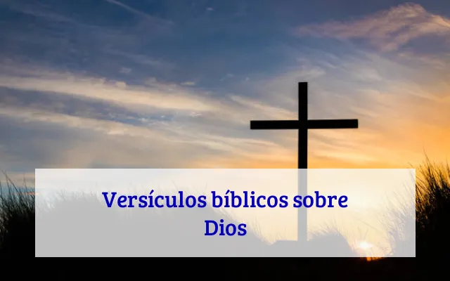 Versículos bíblicos sobre Dios