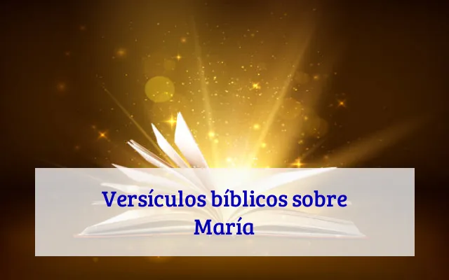 Versículos bíblicos sobre María