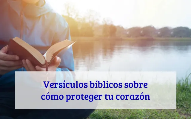 Versículos bíblicos sobre cómo proteger tu corazón