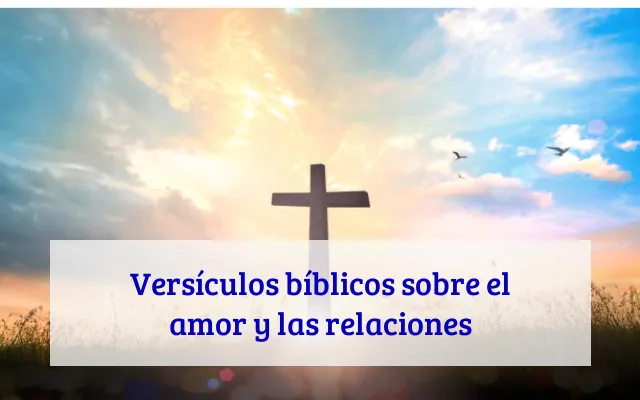 Versículos bíblicos sobre el amor y las relaciones
