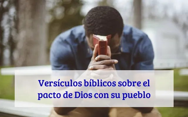 Versículos bíblicos sobre el pacto de Dios con su pueblo