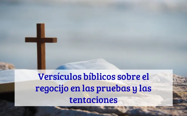 Versículos bíblicos sobre el regocijo en las pruebas y las tentaciones