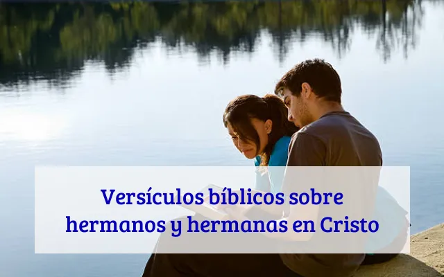 Versículos bíblicos sobre hermanos y hermanas en Cristo