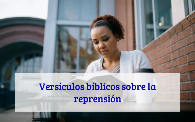 Versículos bíblicos sobre la reprensión