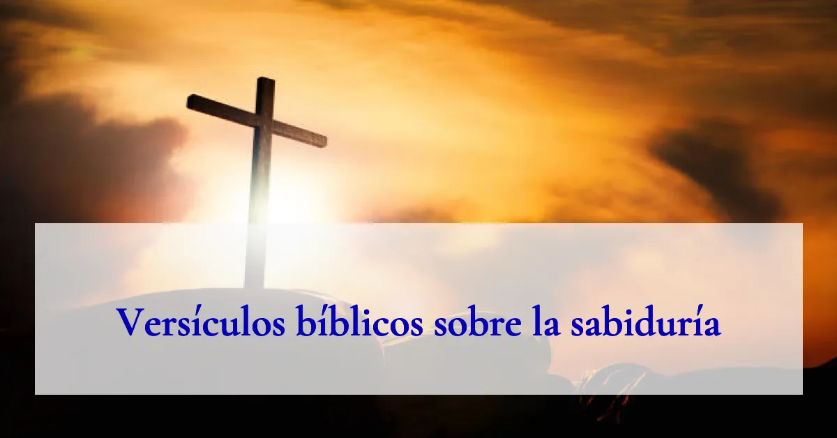 Versículos bíblicos sobre la sabiduría
