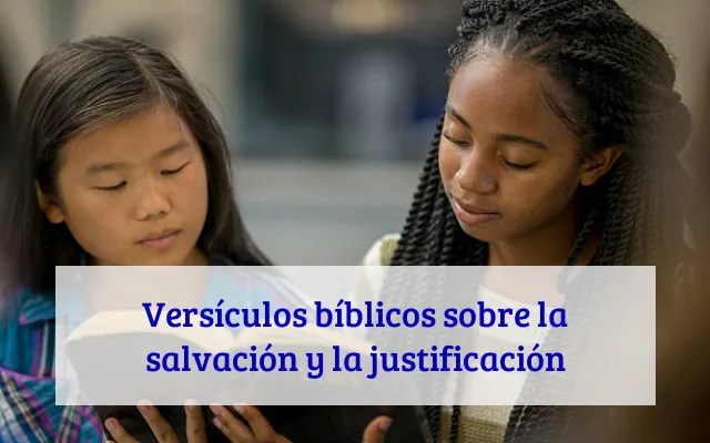 Versículos bíblicos sobre la salvación y la justificación