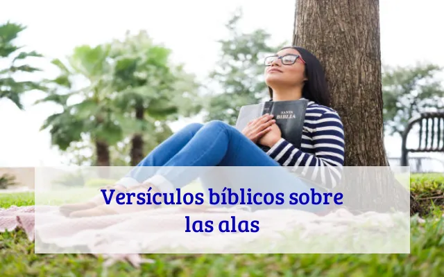 Versículos bíblicos sobre las alas