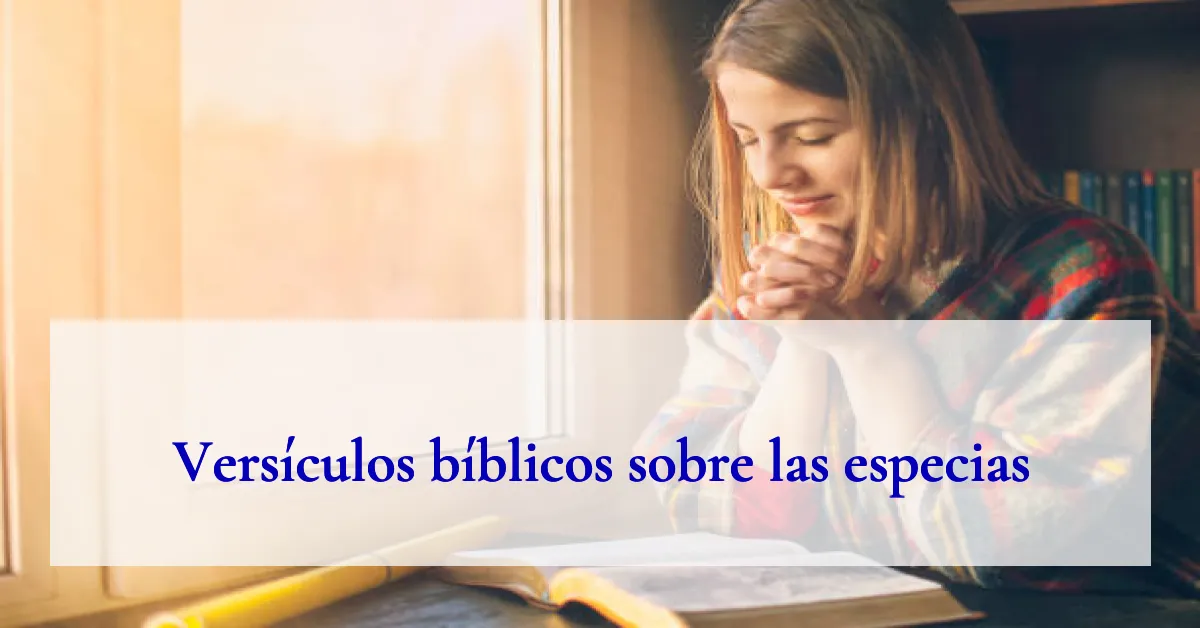 Versículos bíblicos sobre las especias