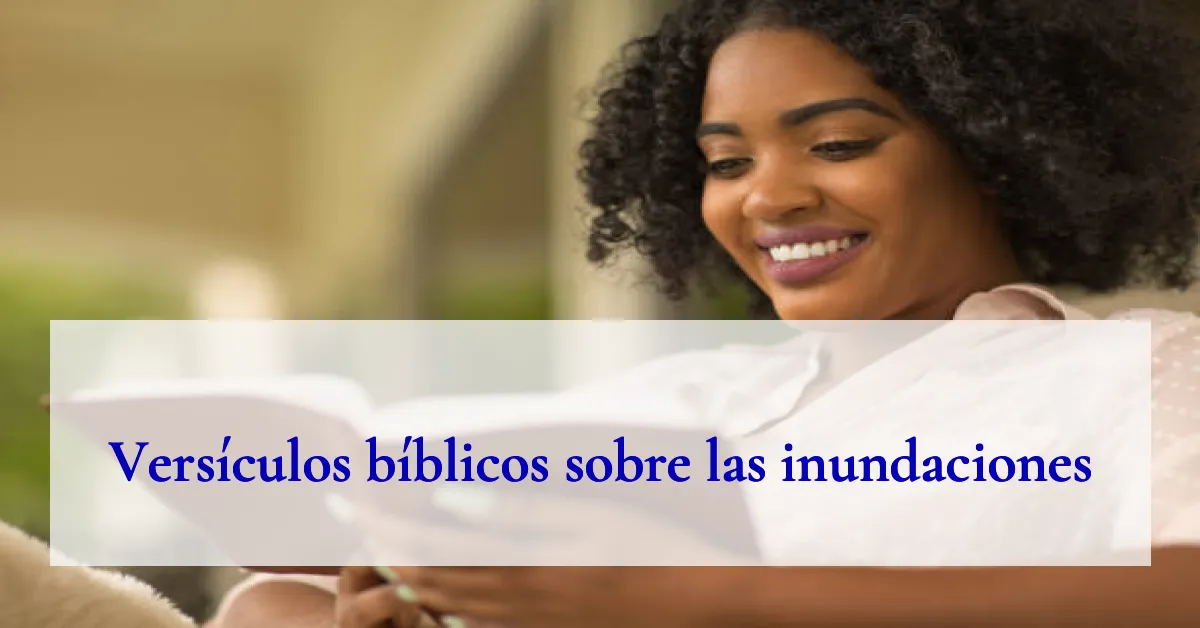 Versículos bíblicos sobre las inundaciones