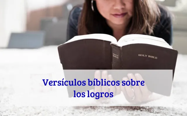 Versículos bíblicos sobre los logros