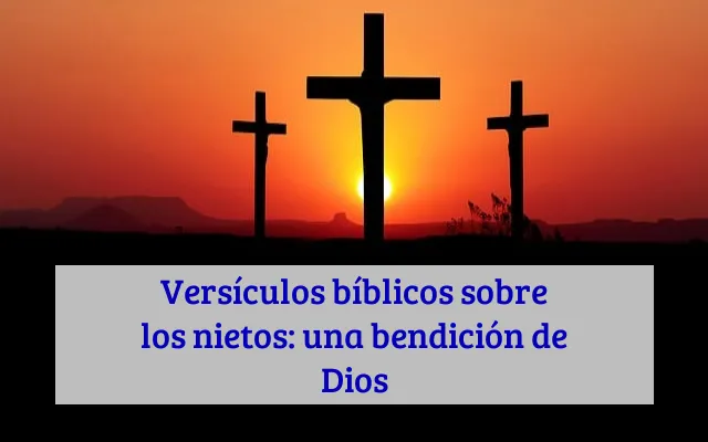 Versículos bíblicos sobre los nietos: una bendición de Dios