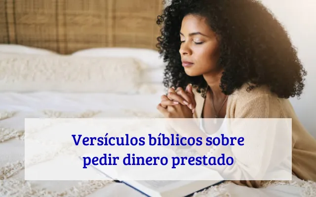 Versículos bíblicos sobre pedir dinero prestado