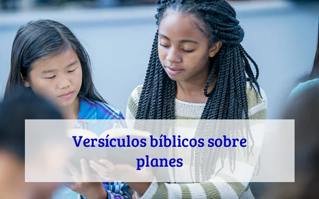 Versículos bíblicos sobre planes