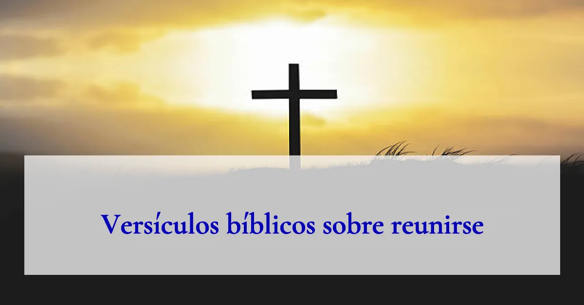 Versículos bíblicos sobre reunirse