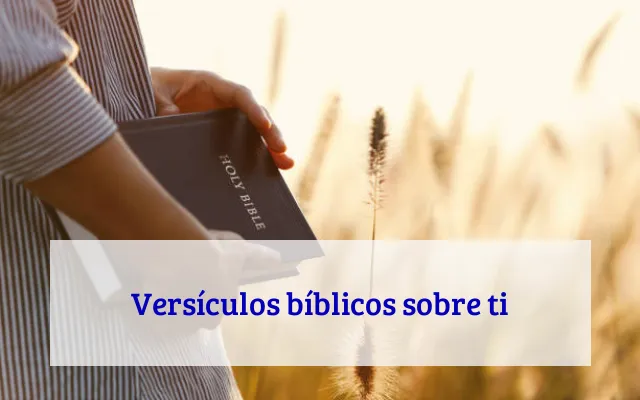Versículos bíblicos sobre ti
